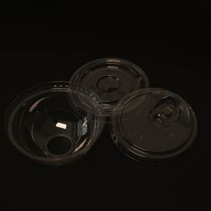 PET <span class=keywords><strong>ฝา</strong></span>ปิดแบบกลมใสกันรั่วซึม<span class=keywords><strong>98</strong></span>มม. 107มม. 117มม. <span class=keywords><strong>ฝา</strong></span>พลาสติกทรง<span class=keywords><strong>โดม</strong></span>แบน - Product Image 2