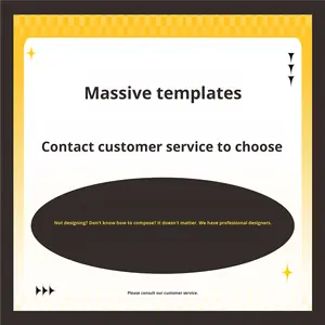 Tarjetas de Felicitación Plegables Personalizadas con Impresión de Cinco Estrellas para Comercio Electrónico, Tarjetas de Agradecimiento por Compartir Fotos, Sin Logotipo/Gráficos en Inglés - Product Image 3