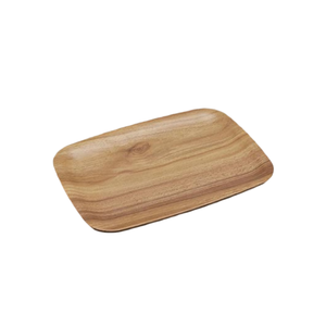 Planche à découper et à servir en bois d'acacia, style moderne personnalisé, fabriquée sur mesure, compatible lave-vaisselle, épaisseur 2,0 cm - Product Image 1
