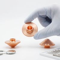 Buse de découpe laser en cuivre SmartRay à longue durée de vie T2 pour machine de découpe laser à fibre métallique - Pièces d'équipement laser
