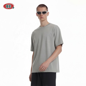 Camiseta Personalizada para Hombre, <span class=keywords><strong>Premium</strong></span>, Básica, Prelavada, Lisa, con Hombros Caídos, Color Sólido, Deportiva, para Verano - Product Image 3