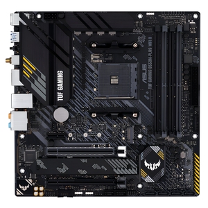 ขายส่งเมนบอร์ด TUF <span class=keywords><strong>GAMING</strong></span> B550M-PLUS WIFI รุ่น Refurbished รองรับซีพียู AMD <span class=keywords><strong>B550</strong></span> Ryzen สำหรับเดสก์ท็อป DDR4 MATX SATA แรม 128GB - Product Image 1
