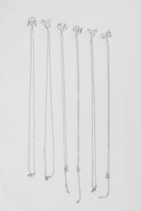 Collier Bohème Glamour Unisexe en Acier Inoxydable Plaqué Argent avec Signes Astrologiques des 12 Constellations du Zodiaque - Product Image 4