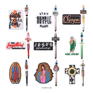 Nuevas cuentas focales grandes de material nuevo, cantante pop Taylor, cantante pop <span class=keywords><strong>Karol</strong></span> <span class=keywords><strong>G</strong></span>, estrella del pop Selena, cuentas focales con temática religiosa, el mejor papá - Product Image 1