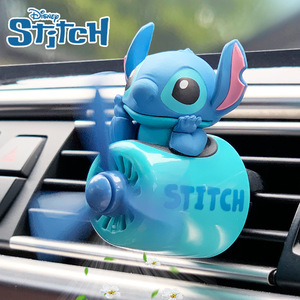 Diffuseur de parfum pour voiture Di-sney Stitch Design, petit <span class=keywords><strong>avion</strong></span>, en ABS, aromathérapie, décoration pour grille d'aération - Product Image 3