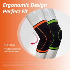 2025 Vente Chaude <span class=keywords><strong>Meilleur</strong></span> Sport Compression Doux Protection Fitness Running Basketball Respirant Genouillères - Product Image 5