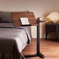 Escritorio Ajustable para Trabajar de Pie o Sentado, Mesa Plegable para Computadora Portátil para la Cama