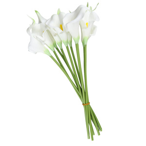 Tacto real de alta calidad pu tulipán decoración del hogar EVA sensación <span class=keywords><strong>calla</strong></span> para decoración de boda ramo de tulipán - Product Image 6