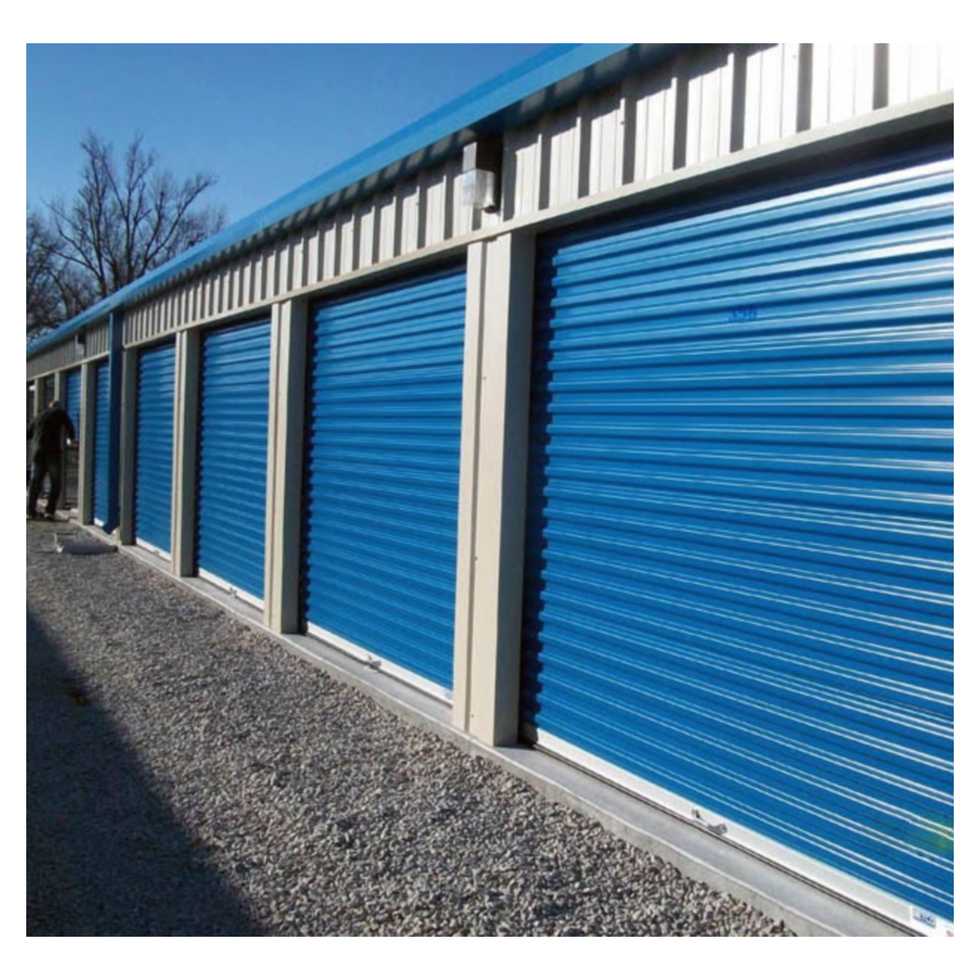 Industri Komersial Manual Self Storage Roller Shutter Door