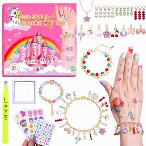 2025 New Trendy Fashion <b>Bracelet</b> Set for Women Silver and Gold with Charms Stainless Steel <b>Adjustable</b> <b>Bracelet</b> Gift - Product Image 1