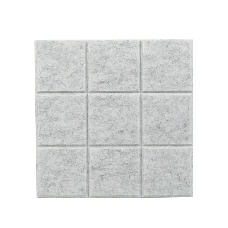 Eco-friendly PET sound absorbing felt board 9mm sound absorbing acoustic board