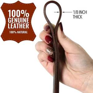 Correa Retráctil para Perro con Logotipo Personalizado, MOQ de 10 Piezas, con Cuero de Grano Completo Duradero, Decoraciones de Encaje y Remaches para Perros - Product Image 2