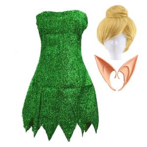 Disfraz de Hada <span class=keywords><strong>Princesa</strong></span> para Halloween 2024, Vestido de Campanilla para Adultos, DISP-008 - Product Image 1