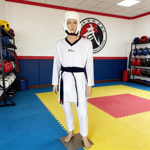 <span class=keywords><strong>Dobok</strong></span> de <span class=keywords><strong>Taekwondo</strong></span> Ligero y Personalizable, Ropa de Artes Marciales, Uniforme de <span class=keywords><strong>Taekwondo</strong></span> Aprobado por la <span class=keywords><strong>WTF</strong></span> para Entrenamiento y Competición - Product Image 1