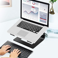 SMONAMA P68 Portable multi-fonction bureau Vertical support pour ordinateur portable ordinateur Riser détachable ergonomique en alliage d'aluminium support