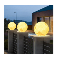 Lampe de jardin étanche solaire IP65 pour hôtel Disco coloré plage fête lune atmosphère décorative cour pour éclairage extérieur