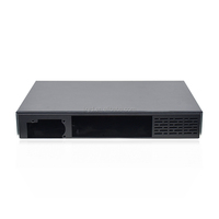 Alta compatibilidad ITX ESports Mini PC Desktop Case Todo aleación de aluminio Pequeño bastidor Chasis Producto en stock con puerto frontal USB