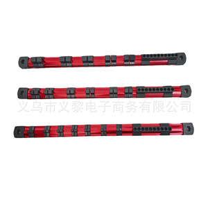 Magnetic Sleeve <b>Storage</b> <b>Rack</b> Aluminum Alloy Red Wall Mounted Organizer For Machine Repair And Office Use - Product Image 1