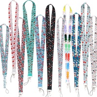 Tali Gantungan Ponsel Panjang Gaya Kreatif Seri Dokter Kartun Model YZ422, Stylish, Kokoh, Tahan Lama, untuk Kartu ID Dokter, Bahan Webbing Polyester