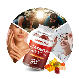Biologische Gemengde Paddenstoelen & Astaxanthine Gummies Non-GMO Ondersteunt Oog- & Celgezondheid - Product Image 1