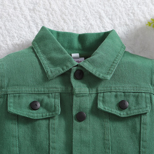 <span class=keywords><strong>Abbigliamento</strong></span> da ragazza verde autunno 2024 all'ingrosso 7 anni vestito da ragazza - Product Image 5