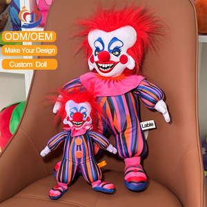 Muñeco <span class=keywords><strong>de</strong></span> Peluche Personalizado, Diseño <span class=keywords><strong>de</strong></span> Payaso <span class=keywords><strong>Asesino</strong></span> <span class=keywords><strong>de</strong></span> Terror, Crea tus Propios Muñecos <span class=keywords><strong>de</strong></span> Algodón, Juguete <span class=keywords><strong>de</strong></span> Peluche <span class=keywords><strong>de</strong></span> 20 cm - Product Image 3