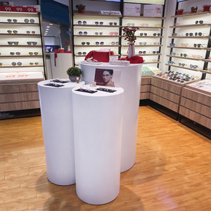 Juego de Soportes para Postres, Cilindros de Hierro Blancos Personalizados de 27-40 cm de Diámetro para Decoración Romántica de Bodas y Fiestas de Cumpleaños - Product Image 6