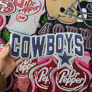 แพทช์ปักลายโบว์สีชมพูรูปขวดโค้กแบบ<span class=keywords><strong>เช</strong></span>นีลขายส่ง ขนาดใหญ่สำหรับเสื้อฮู้ดดี้ แพทช์ปักเลื่อมขนาดใหญ่ มีสินค้าในสต็อก - Product Image 6