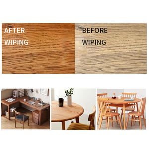 Rénovation et entretien de meubles en <span class=keywords><strong>bois</strong></span> massif Application de pulvérisation de revêtement liquide d'huile de cire de <span class=keywords><strong>bois</strong></span> de <span class=keywords><strong>polyuréthane</strong></span> à base d'eau - Product Image 4