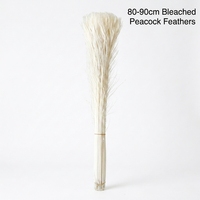 Plumes de paon teintées de 80-90 cm, plumes colorées pour mariage, scène, costume, décoration, usine de plumes HK