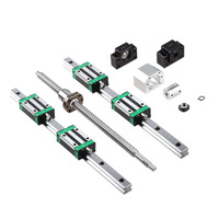 Haute précision pas cher prix SFU1605 vis à billes + 2 pièces guide linéaire HGR20 + 4 pièces HGH20CA chariots blocs pour routeur CNC