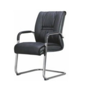 Chaise de bureau en cuir moderne et confortable 36019-6001C/B/A - Product Image 1