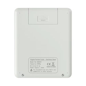 <span class=keywords><strong>Balance</strong></span> numérique électronique portable <span class=keywords><strong>de</strong></span> <span class=keywords><strong>cuisine</strong></span> 500g x 0.01g avec écran LCD en acier inoxydable pour supermarché et bijoux - Product Image 3