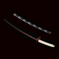 Épée en métal de 26 cm, modèle de jouet fantaisie et science-fiction, inspiré de l'anime Monster Hunter Tanjiro Tomioka Yoshiyuki, pour fans unisexes.