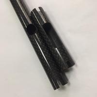 Tube en fibre de carbone 3K, découpe sur mesure pour perche de cerf-volant, tige de flèche, trépied photo