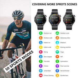 Montre intelligente étanche IP67 de qualité supérieure pour adultes NFC Fitness Tracker calendrier AI Assistant vocal BT connectivité Android - Product Image 5