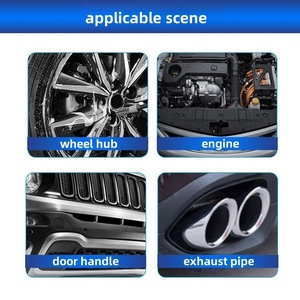 Brosse de lavage de voiture en microfibre douce et brosse à neige pour le nettoyage des jantes et des pneus - Outil de <span class=keywords><strong>detailing</strong></span> automobile et lave-auto - Product Image 5
