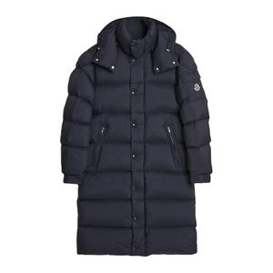 Vestes longues en duvet chaudes, imperméables et coupe-vent décontractées OEM pour hommes - Product Image 1