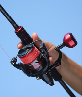 Moulinets de pêche légers de la série HB, adaptés à la pêche en eau douce des petits et grands poissons.