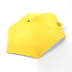 Paraguas Plegable Personalizado Impermeable Promocional con Protección UV, Paraguas de 3 Pliegues Fácil de Transportar, Paraguas de Tela Pongee, Paraguas Infantil - Product Image 5