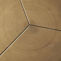 Ensemble de tables basses rondes en métal moderne, tables basses en métal laiton pour salon, tables basses en acier inoxydable doré