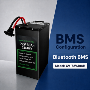 OEM Corevein Connect <b>72V</b> 30Ah LiFePO4 Semi-solid State <b>Battery</b> Pack with Bluetooth BMS 4000 Cycles for Electric Two/Wheeler - Product Image 4
