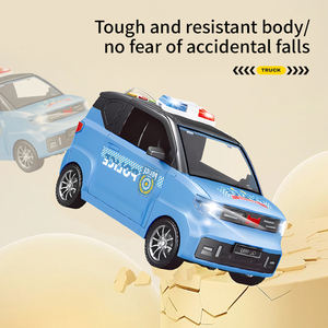 Per bambini in plastica con motore ad attrito del veicolo della <span class=keywords><strong>polizia</strong></span> modello di anatra <span class=keywords><strong>suono</strong></span> decorativo e luce Mini giocattolo per auto inerziale con canzoni per bambini - Product Image 5