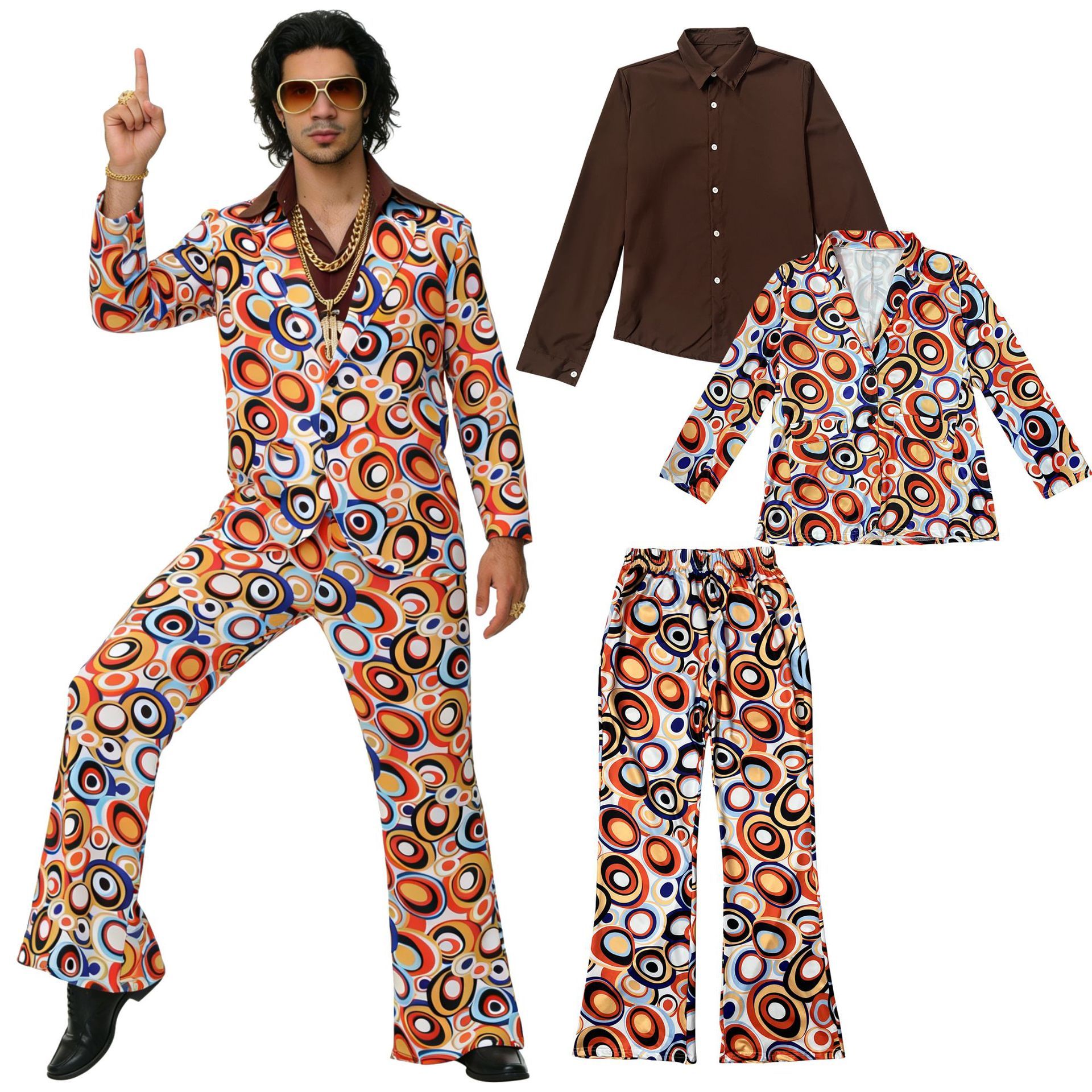 8242 Chemise, veste et pantalon