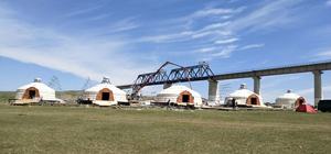 Yourtes de camping <span class=keywords><strong>4</strong></span> <span class=keywords><strong>saisons</strong></span> à <span class=keywords><strong>vendre</strong></span> avec socle - Product Image 6