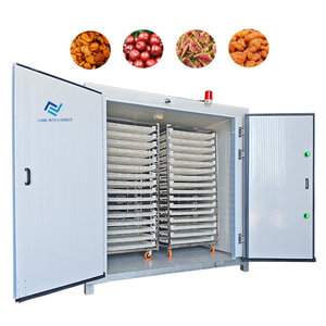 Lớn hành tây dehydrator cho 500-1000kg toàn bộ máy lô hàng PLC kiểm soát trái cây và rau khô máy - Product Image 1