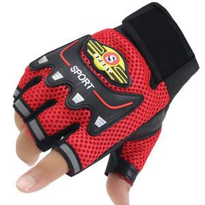 <span class=keywords><strong>Gants</strong></span> Tactiques de <span class=keywords><strong>Combat</strong></span> Mi-Doigts de Moto avec Protection de Paume et des Jointures pour Hommes, Vente en Gros - Product Image 4