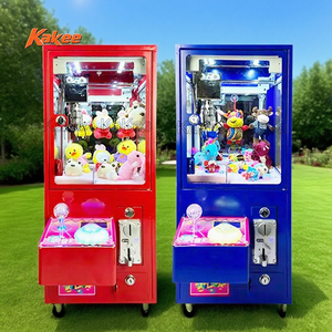 เครื่องเกมกรงเล็บ LED ขนาดเล็กสำหรับ<span class=keywords><strong>ของเล่น</strong></span>ตุ๊กตาสัตว์ของขวัญรางวัลเหรียญโทเค็น - Product Image 2