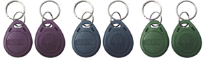 Yian KF-02 ABS RFID Key Fob/Key Tag 125Khz tự động rewritable trống không thấm nước NFC UHF RFID thông tin liên lạc 13.56MHz Mini tag - Product Image 4