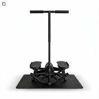 Patented Silent Mini <strong>Stepper</strong> with Handlebar U-Shape Fat Burning Fitness Equipment for Home Gym